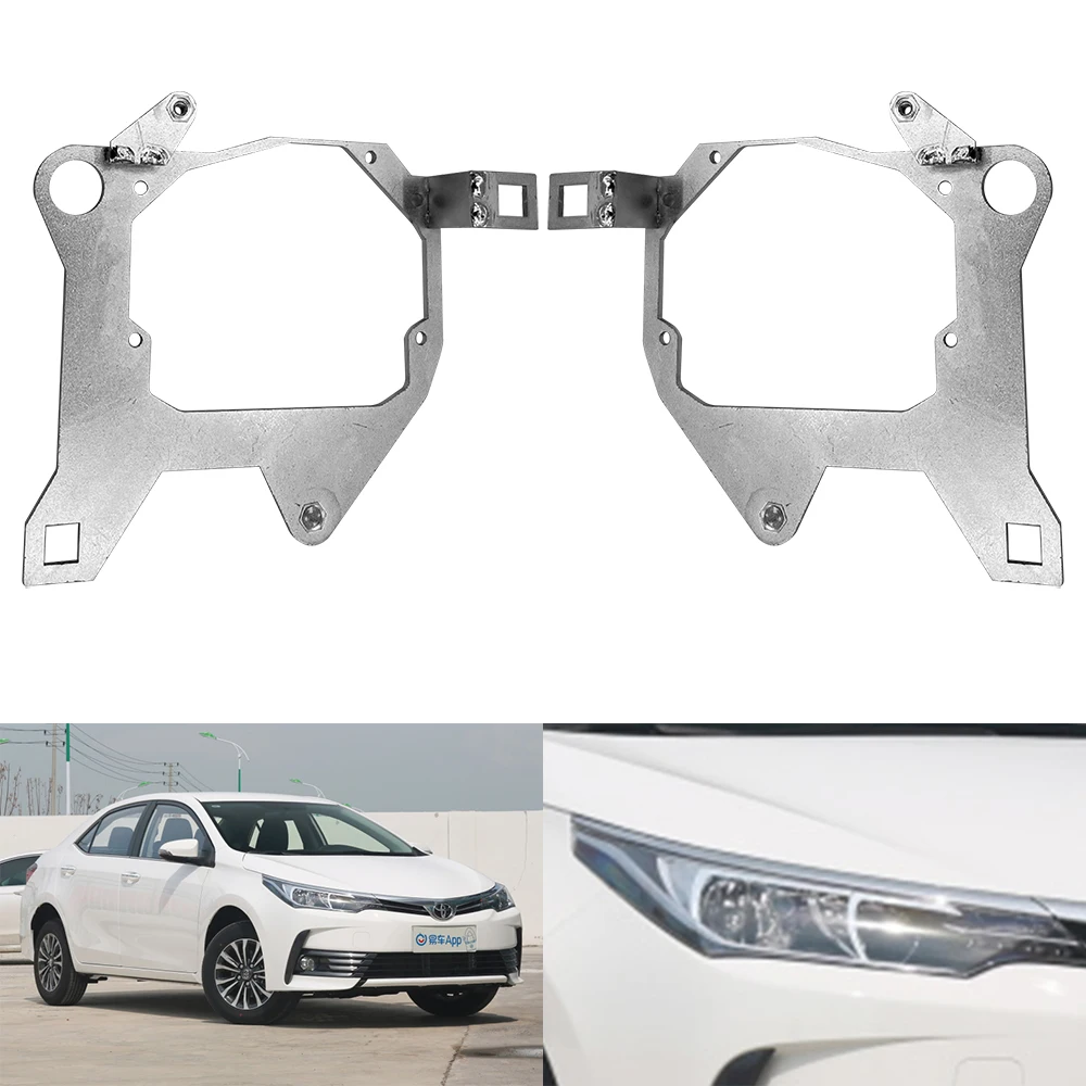 Адаптер для стайлинга автомобиля Taochis кронштейн фар Toyota Corolla 2016-2018 гибридный