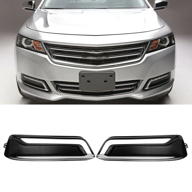 

Fog Light Cover for Chevrolet Impala 2014-2018 Set of 2 Left and Right Side 23455346 23455347