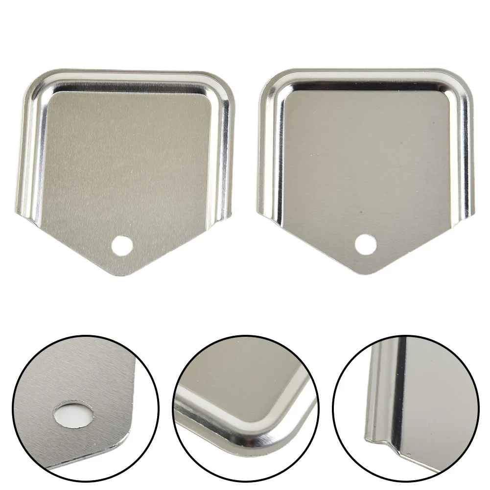

2pcs Vintage Style For California License Plate Year & Month Tag Holders Vintage Stainless Steel Label Folder