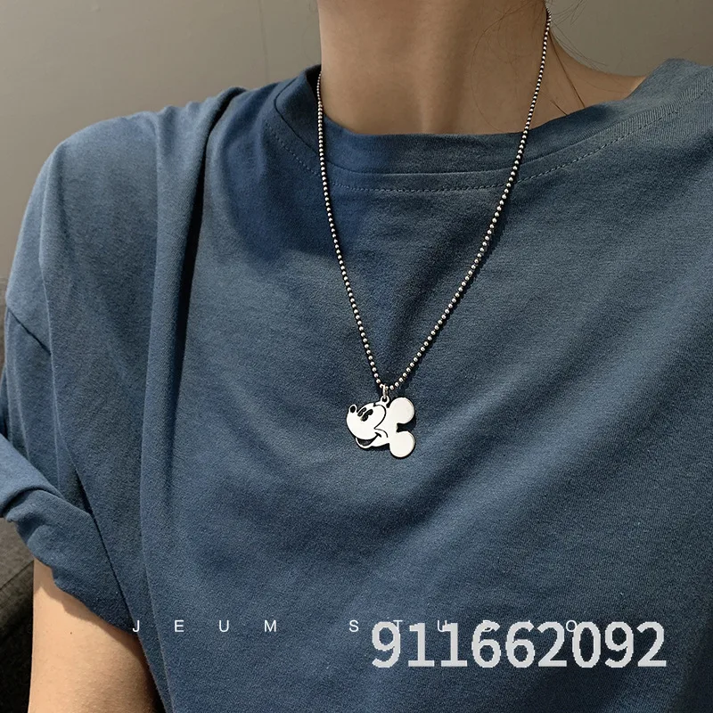 Новое ожерелье Disney с Микки 2022 из мультфильма для пары модные ювелирные изделия до