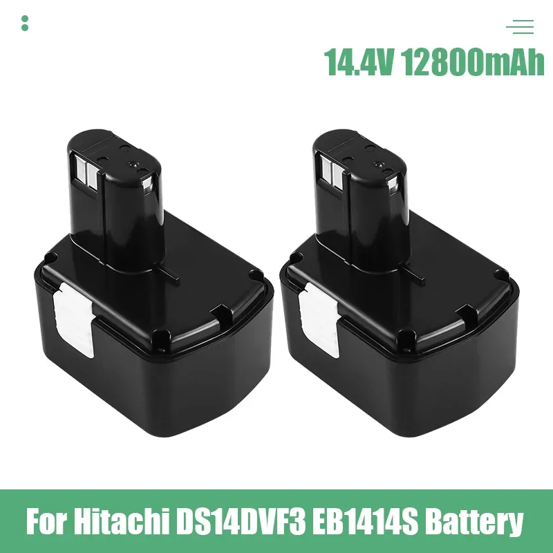 

100% New Hitachi Electric Drill screwdriver eb1414 eb1420 eb1426 eb1820 latest 14.4V 12.8ah rechargeable NiMH battery pack
