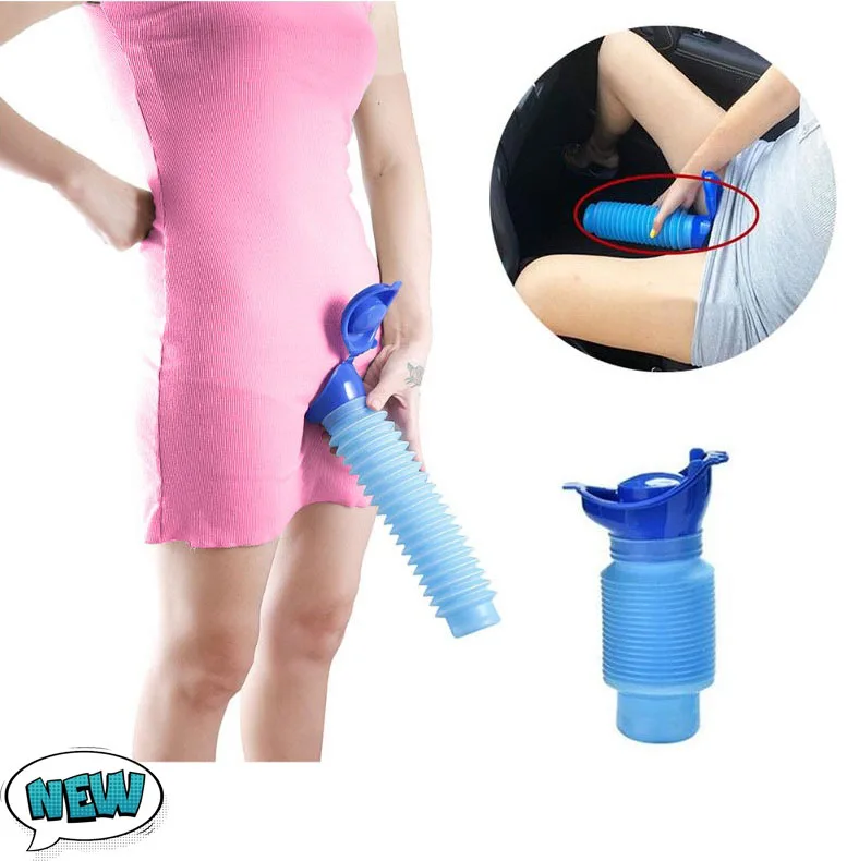 Portable Adult Urinal Outdoor Camping High Quality Travel Urine Car Urination Pee Soft Toilet Help Men Toilet 750ml