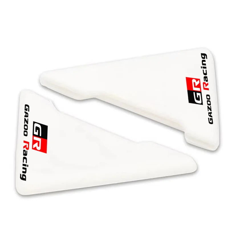 

2 шт. противоударный Силиконовый протектор для передней двери автомобиля для Toyota GR Sport GR Gazoo Racing YARiS C-HR Corolla Harrier Rav4