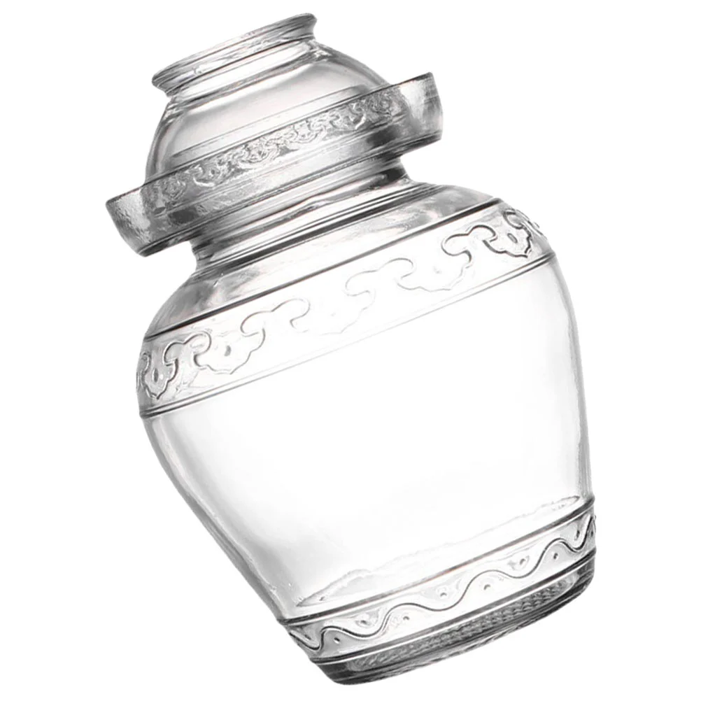 

Food Containers Household Fermenting Jar Pickle Kimchi Vegetable Glass Storage Pickling Kitchen