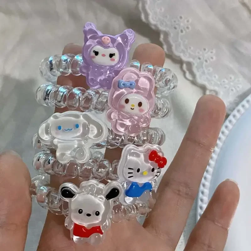 

Sanrioed Kawaii аниме мультфильм серия HelloKitty моя мелодия высокое качество милый девушка браслет головной убор Пара Ювелирные изделия праздничный подарок