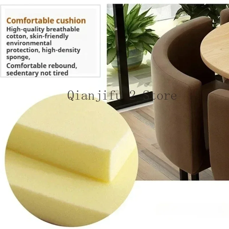 Выдвижной обеденный стол круглый полный набор для комнаты 4 стула ресторанные