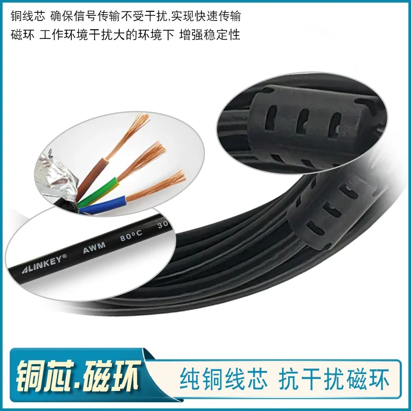 Программируемый кабель для Mitsubishis серии Q Panasonics Huichuans PLC Velcros сенсорный экран usb-mini