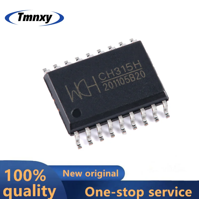 

Оригинальный и подлинный чип управления изоляцией сигнала USB CH315H SOP-18, 10 шт.