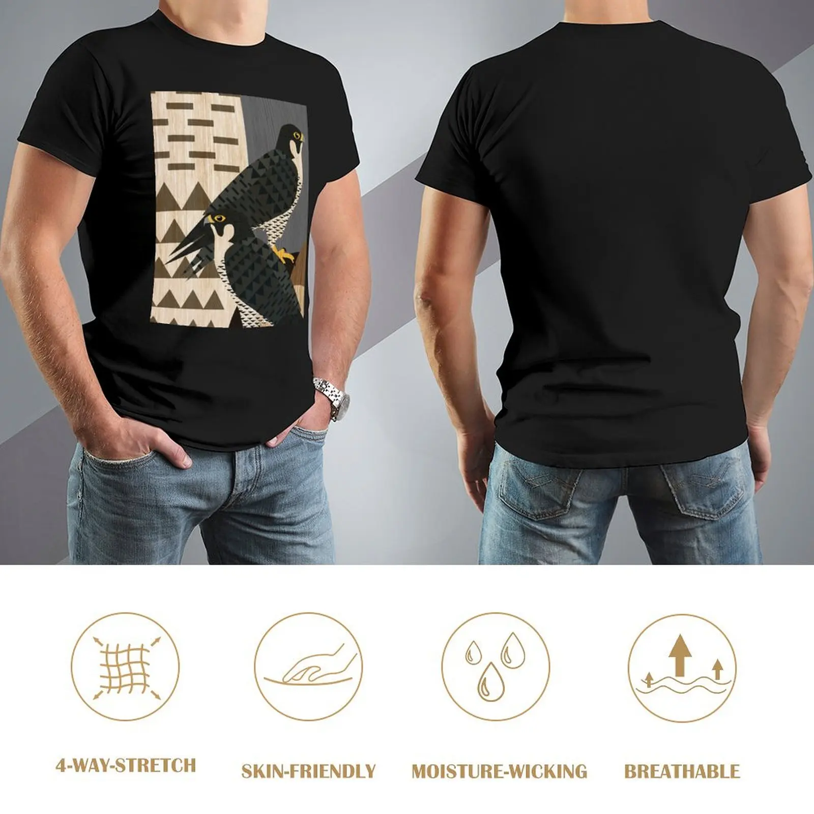 ПЕРЕГРИННАЯ ФАЛКОН. ПАРА. Футболка FALCONRY