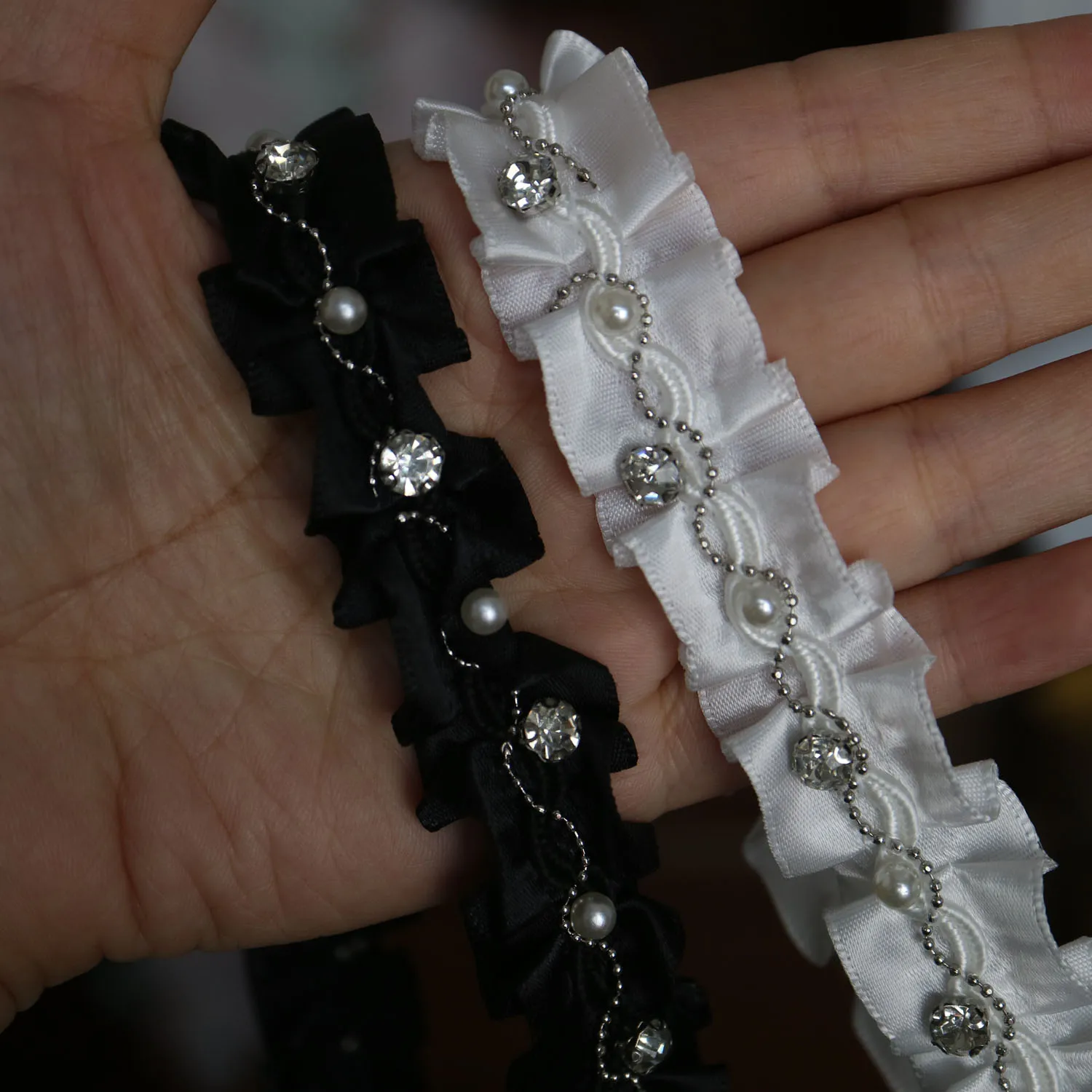 

5 ярдов стразы, отделка бисером, бахромой для одежды, сумок, оборками, бисером, аппликациями, нашивка «сделай сам», Швейные Аксессуары для што...