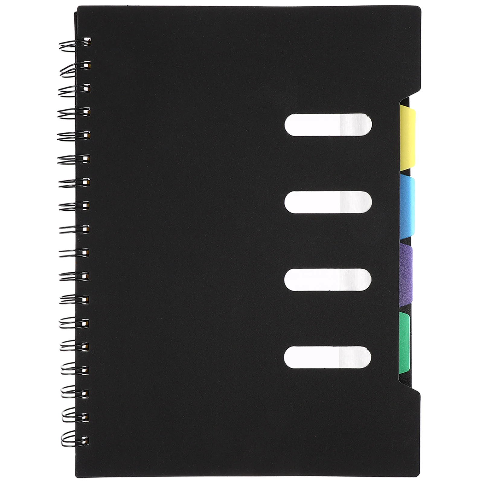 

Notebook Loose-leaf Notepad Planner Memo A5 Binder Article Student Colored Clips Diary