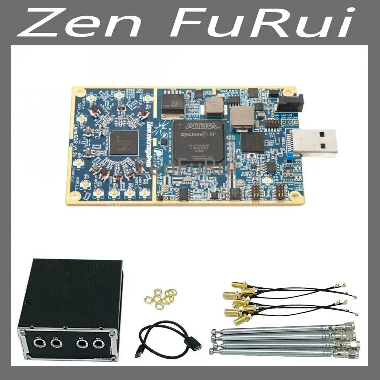 

Original Full kit Bandwidth 61.44MHz LimeSDR Software Radio Development Board with Aluminum Alloy Case