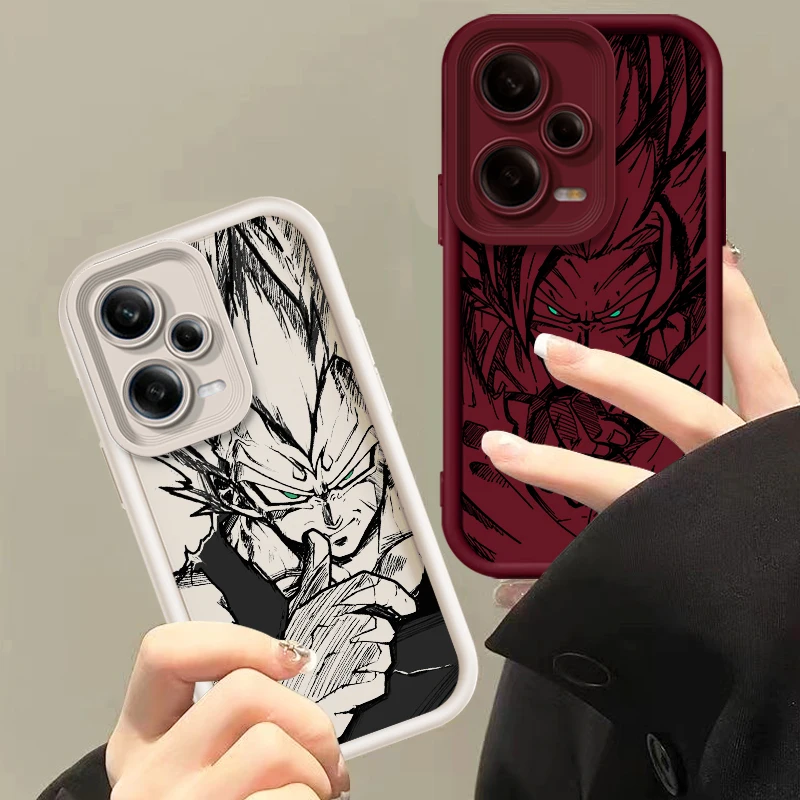 Комиксы D-Dragon Ball Saiyan Eye лестница для Xiaomi Redmi Note 13 12 12C 11 11S 10 10C 10A 9C 9A Pro чехол телефона