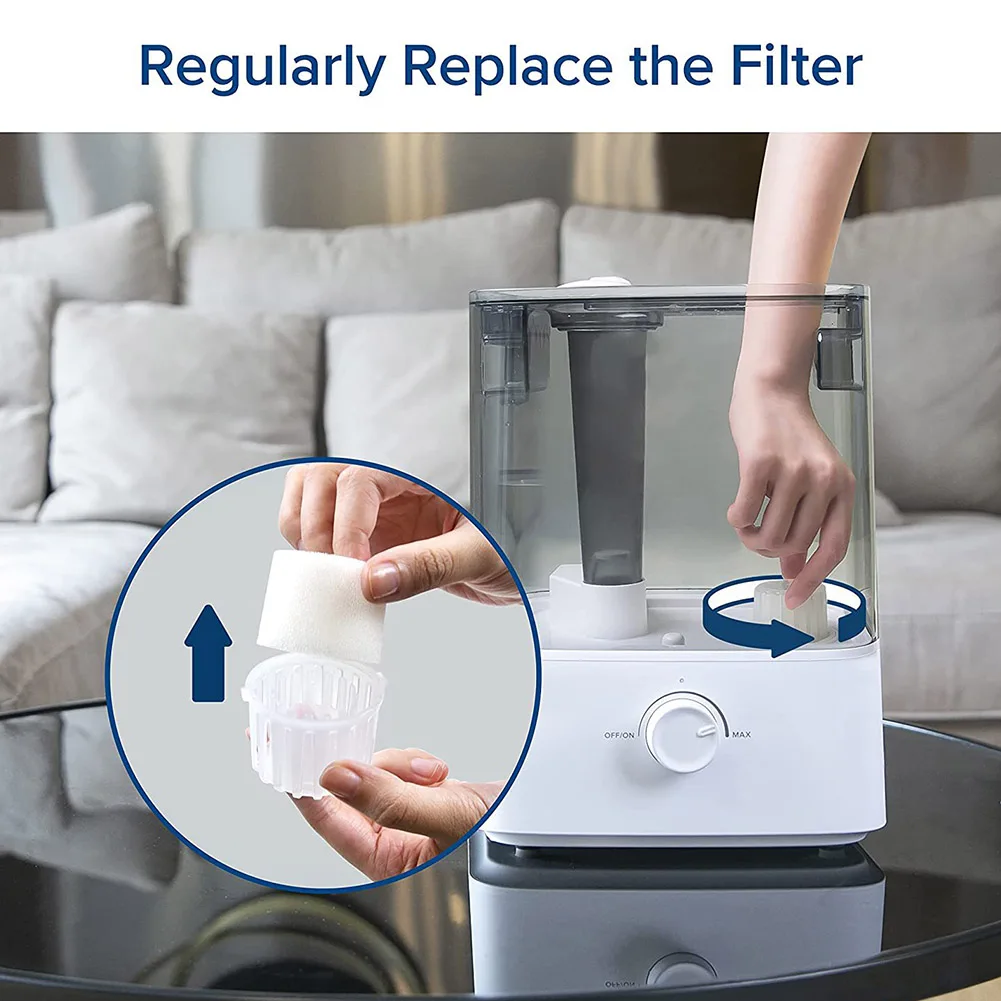 

Humidifier Filter Sponge Filter Dry Weather Water OasisMist450S 10pcs Filter Classic300(S) Dual150 Fabric Type