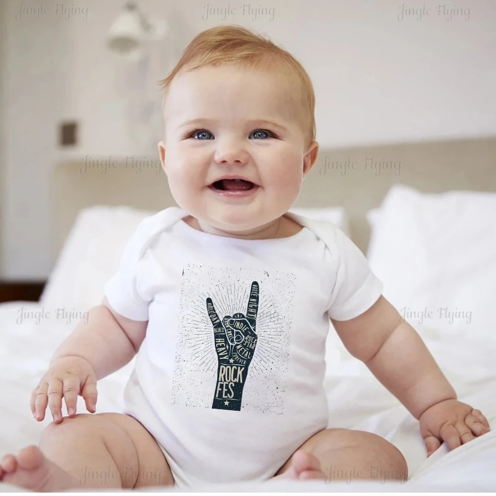 

Хипстерский скелет в стиле рок-н-ролл одежда для маленьких мальчиков в стиле Панк Harajuku летняя стандартная уличная одежда трендовые Боди для младенцев