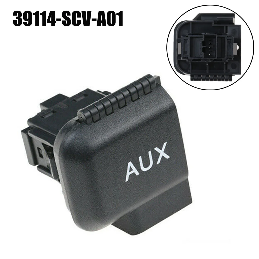 

AUX Audio Interface Auxiliary Input Jack Assembly 39114-SCV-A01 For Honda For Element 2003-2011 Car Input Assembly Accessories
