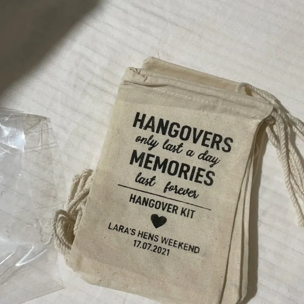 20 шт. сумки для свадебных сувениров на заказ - вешалки Last a Day Воспоминания Forever