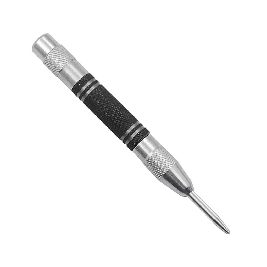 

Center Punching High Carbon Steel Spring Loaded Marking Puncher Metal Drill Breaker Handheld Emergency Dent Locator