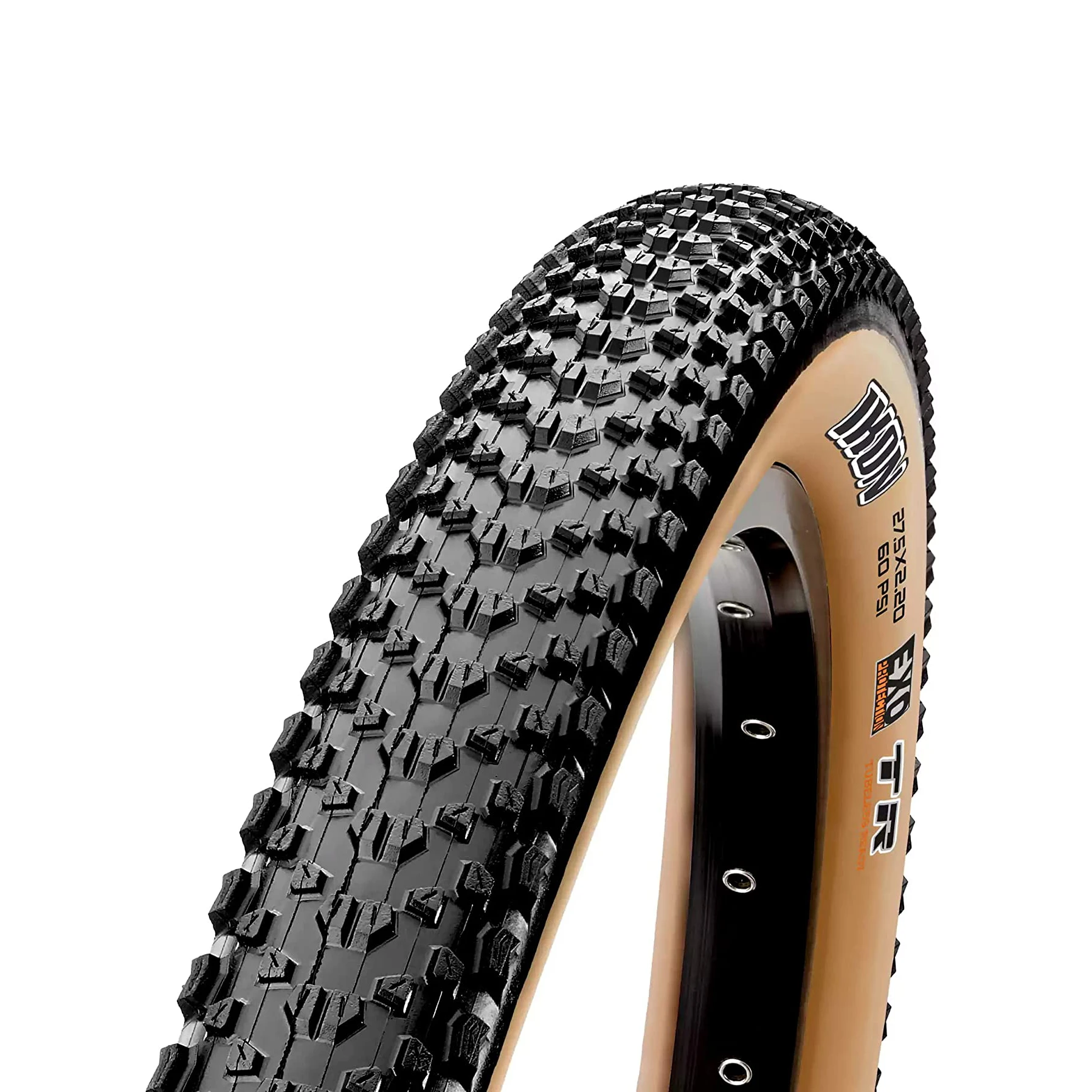 Maxxis Ikon 29x2 2 дюймов бескамерный (M319RU) складной 3C MaxxSpeed EXO TR Skinwall черный коричневый