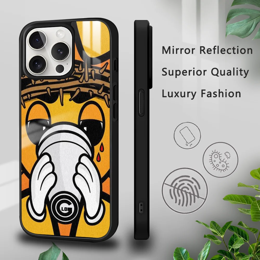 Фото Чехол для телефона G-Glo G-GangS C-Chief Keef для iPhone 16, 15, 14, 13, 12, 11 Pro Xs Max Mini Plus Celulares Hard Funda №2