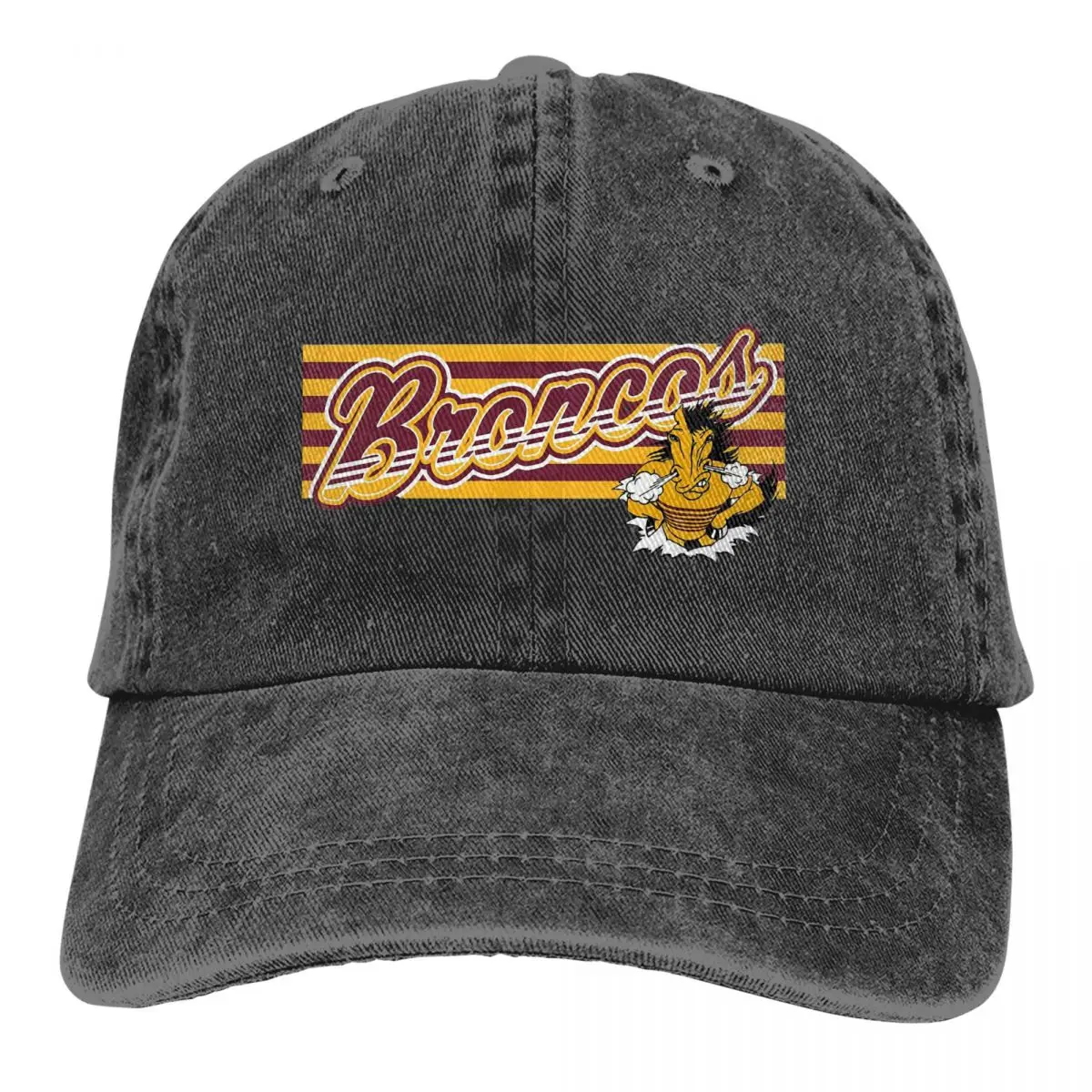 

Brisbane Broncos Multicolor Hat Peaked Women's Cap Broncos Personalized Visor Protection Hats