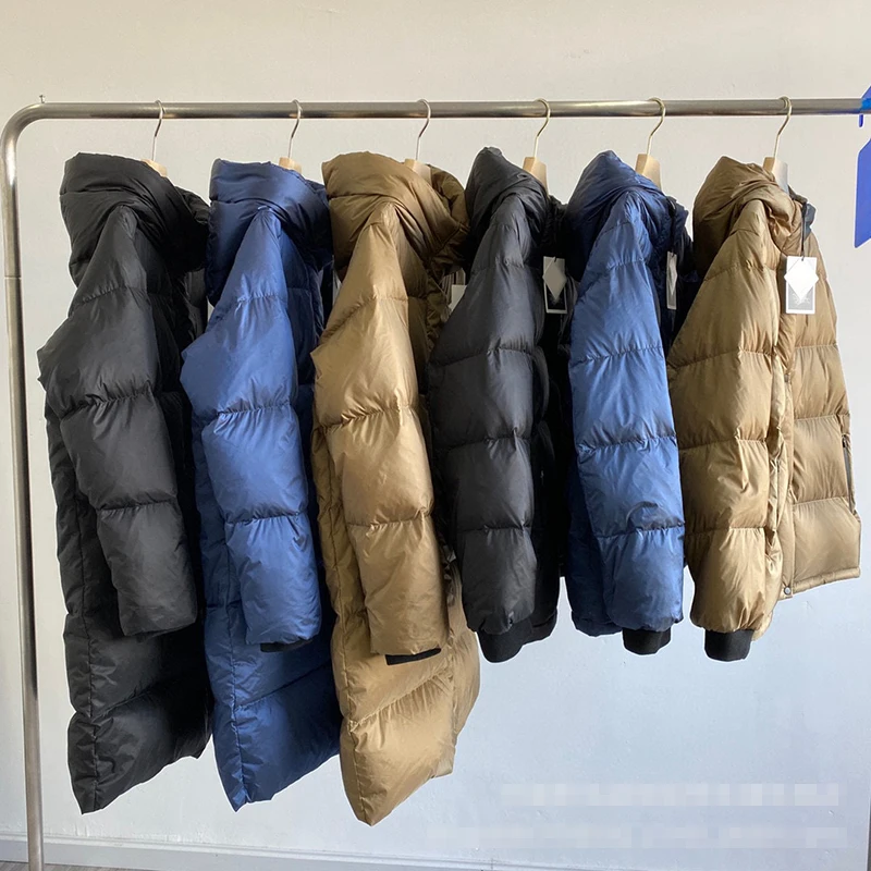 

Новинка, Роскошные теплые пуховики средней и короткой длины, 90 белых гусиных пуха, Женское зимнее пальто с капюшоном, пуховик для женщин