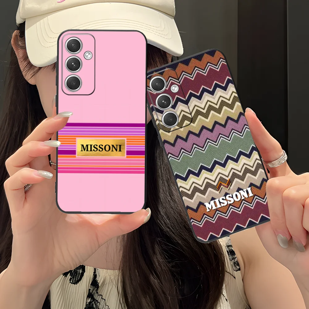 Чехол для мобильного телефона M-MISSONI Samsung Galaxy S24 S23 S22 S21 S20 S10 S9 Plus FE Ultra Lite черный