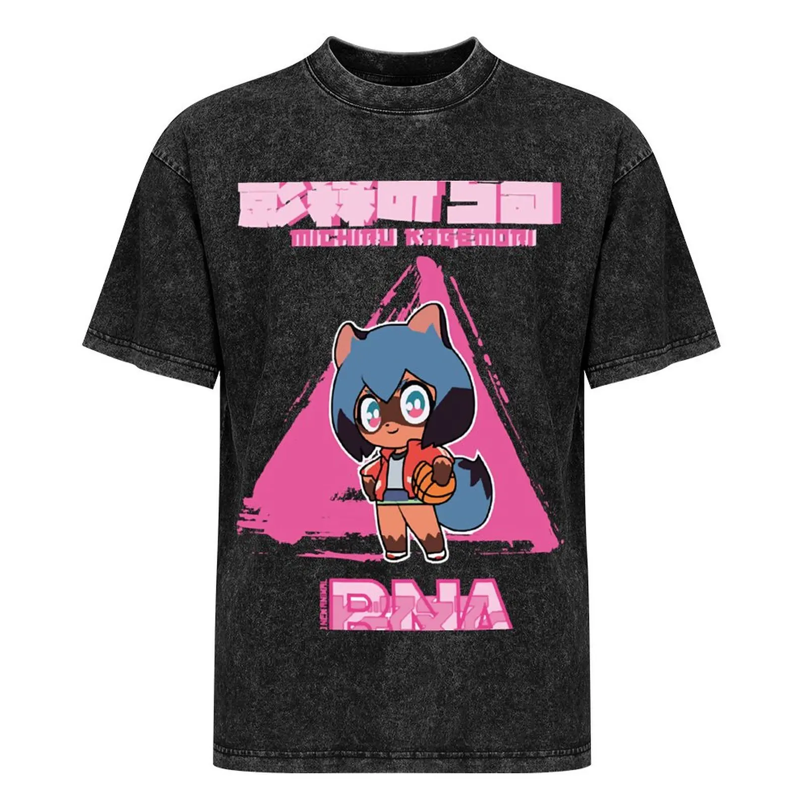 СОВЕРШЕННО НОВАЯ футболка ANIMAL (BNA) MICHIRU KAGEMORI CHIBI рубашки с рисунком дешевые мужские