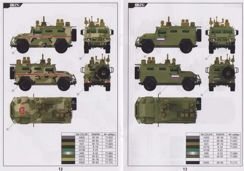 Модель RPG 172, русская бронированная высокомощная машина, ГАЗ 233114, защитный дрон Tiger-M, модель специальных операций 575, комплект для игрушек (art.: 3920d46312e4e) - 3920d46312e4e