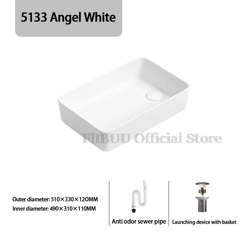 

Керамическая овальная раковина FIIBUU