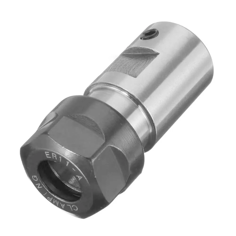 

ER11 Collet Set Made of High Grade Spring Steel 8mm Extension Rod Holder with 1/8 Inch Chuck for Various Processing Tasks