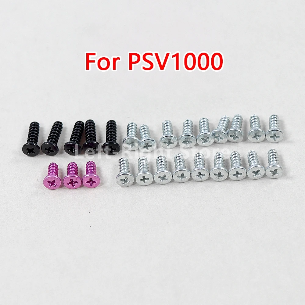Фото 3 комплекта металлических винтов для замены для игровых консолей PSV 1000 2000, набор винтов для корпуса PSV2000, для PSV1000 PS Vita Psvita1000 №3