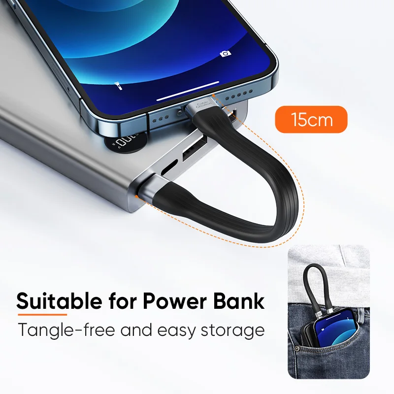 Шнур для зарядки и передачи данных iPhone 14 13 12 11 Pro Max iPad 6 дюймов 15 см - купить по