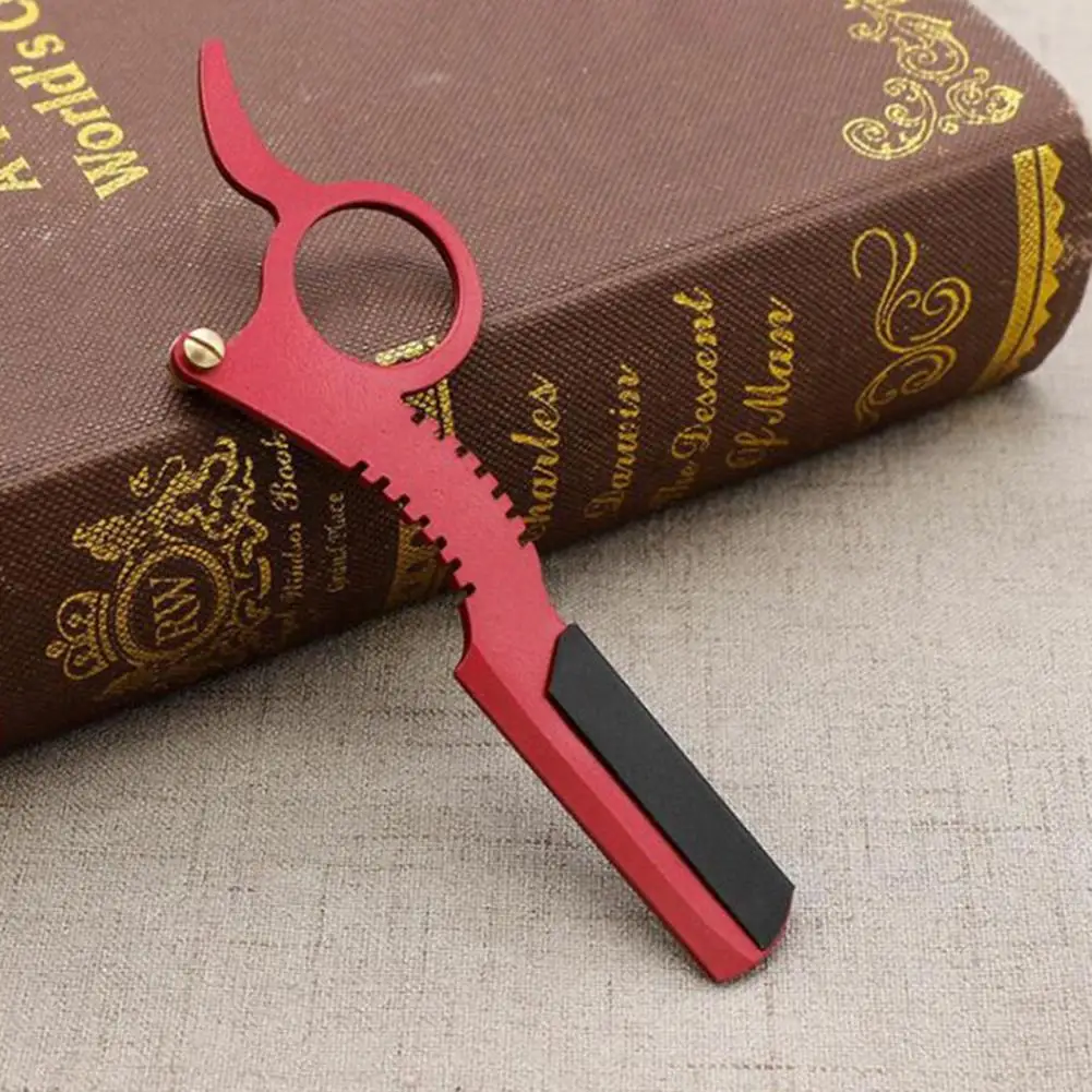 

Нержавеющая сталь Премиум антикоррозийный парикмахерский рама бритвы легкая борода рама бритвы Инструкция для салона