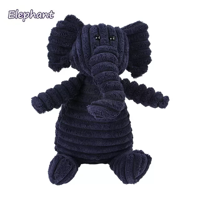 

Corduroy Dog Toys for Small Large Dogs Animal Plush Dog Squeaky Toy Puppy Chew Toys Bite Resistant Pet Toy For Dogs Squeaker