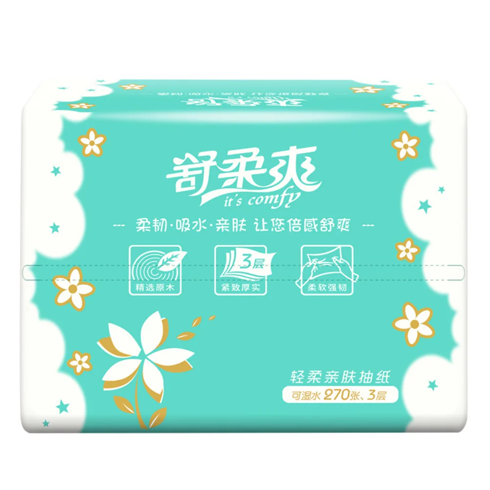 

12 Packs Household Tissue Paper Hand Clean Napkins Extraction Type Tissues Hand Wiping Papers for Home Hotel Banquet Clean Use