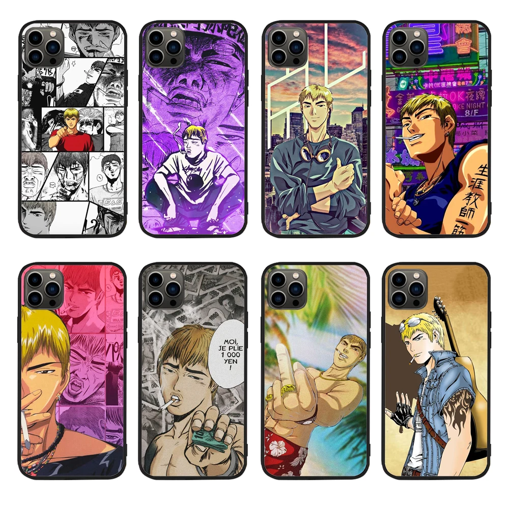 

GTO Great Teacher Onizuka Pattern Phone Case For iphone 13 13Pro 12 11 Pro Max X XS XR XSMAX 6 7 8Plus cover