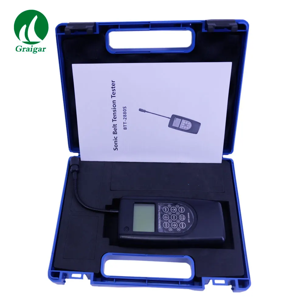 

BTT-2880S Acoustic Belt Tension Tester Measuring Range 10-680Hz Belt Frequency Meter