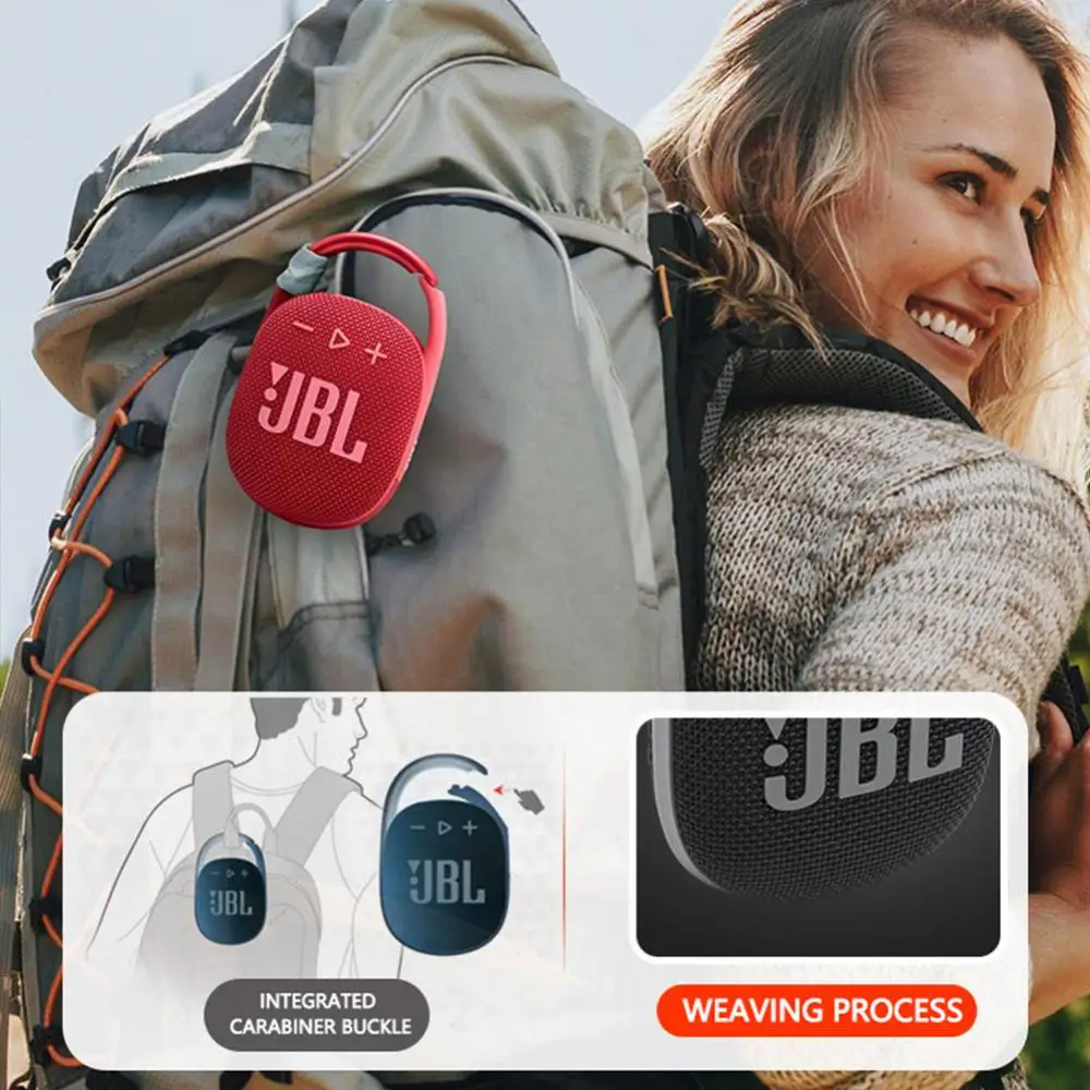 JBL Clip 4 Беспроводная Bluetooth-совместимая мини-колонка портативная Ip67