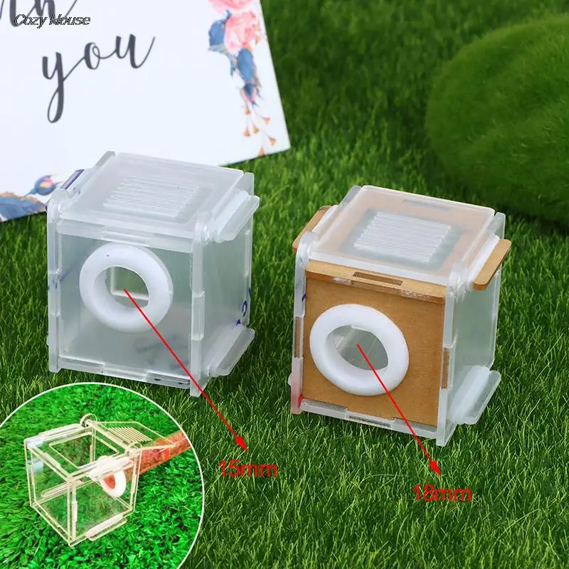 

Acrylic High Transparent Ant Activity Area Test Tube Connection Nest DIY Ant Farm Feeding Box 15/18mm Caliber Test Tube Nest