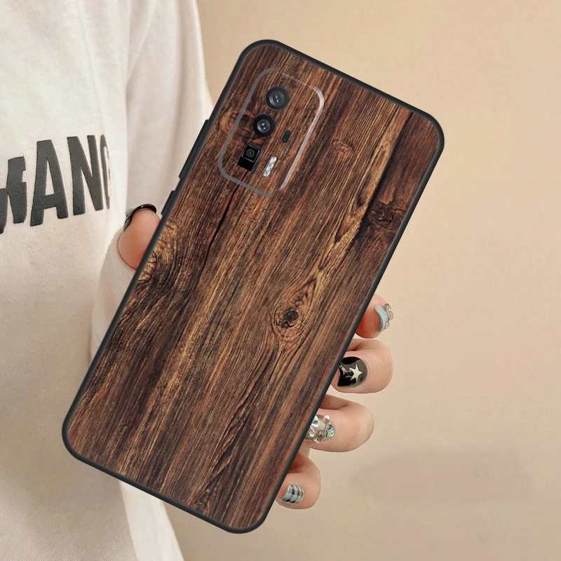 Чехол с текстурой дуба для Xiaomi 14 15 Ultra 13T 14T 15T Pro 17 Pro Max POCO X7 Pro X5 X6 F5 F6 F7 Pro Cover (art.: 3920d2ccc98f2) - 3920d2ccc98f2