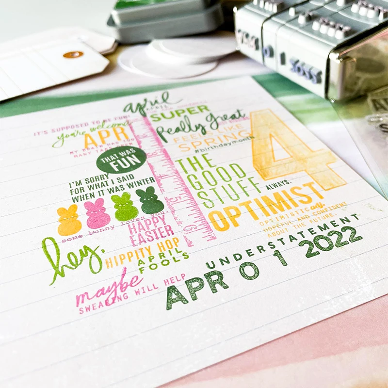 Прозрачные Штампы На Английском Языке Ежемесячные Ощущения 2024