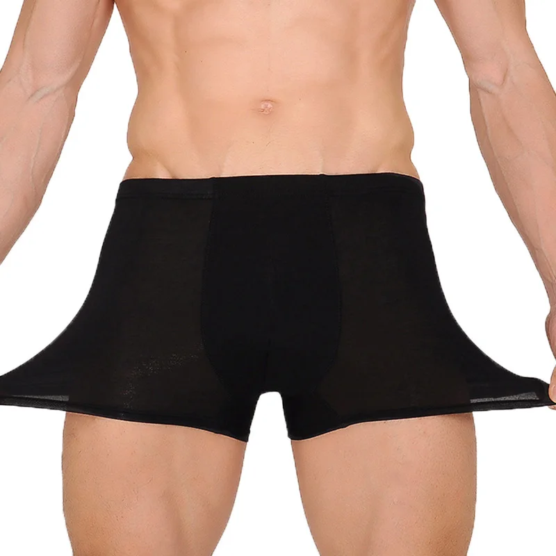 

Underwear Bulge Pouch Mens Boxers Big Size XL to 5XL