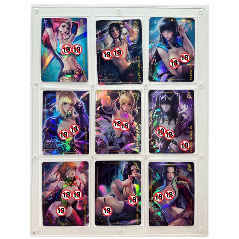 9 шт./набор сакимичан FATE Saber Hyuga Hinata Hancock ACG сексуальные обнаженные Игрушки Хобби Коллекционные игры