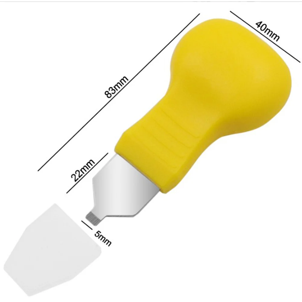 

Желтый чехол, открывалка для крышки, аксессуары для удаления деталей, задний лезвие, сменный инструмент для ремонта корпуса для ручной работы