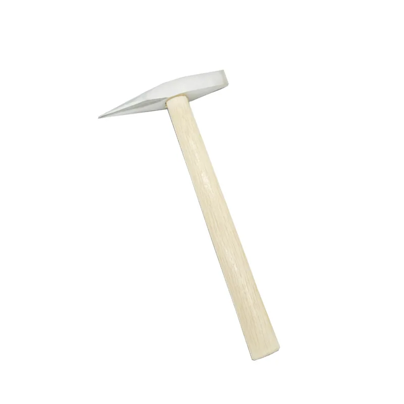 High carbon steel wooden handle hammer welding machine welding slag hammer pointed hammer hand tool glass breaker
