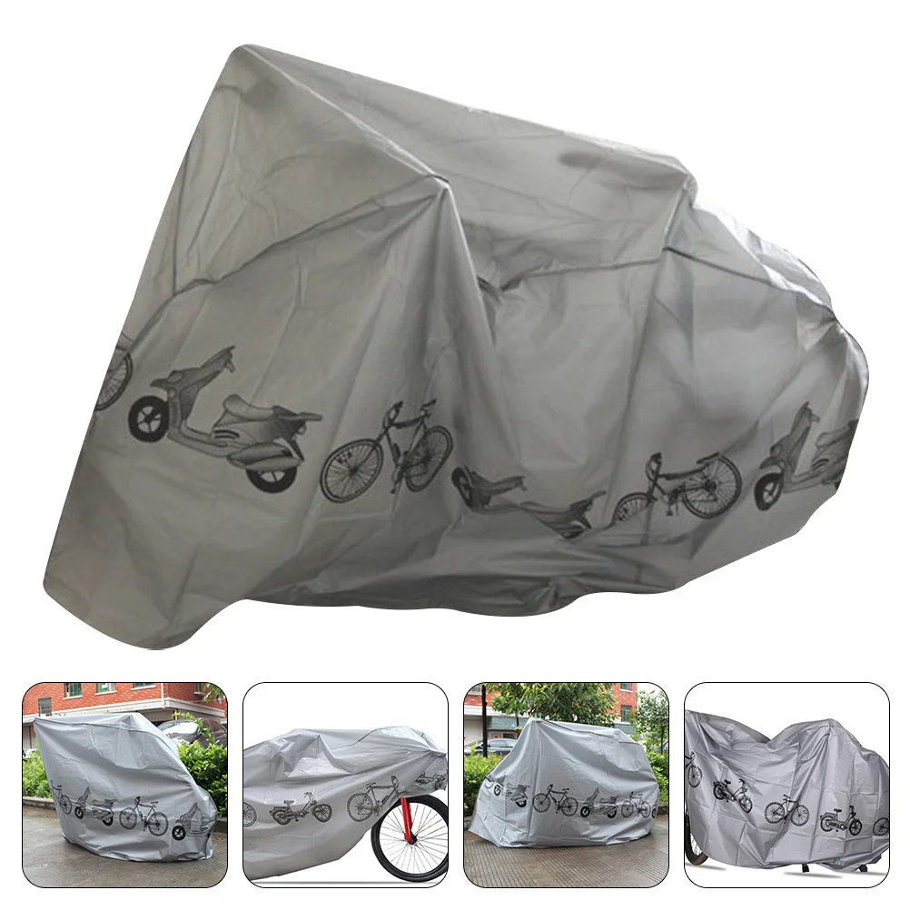 

Creative Bike Cover Universal Bike Protective Cover Motorcycles Protector (Grey)