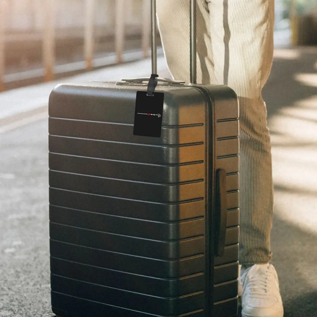 SRT Hellcat Demon Dodge Challenger автомобильные гоночные багажные бирки чемодан багажная