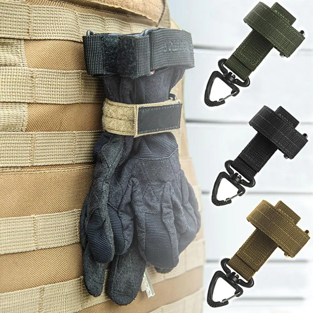 

Multi-purpose Glove Hook Outdoor Climbing Rope Storage Buckle Adjustable Camping Glove Hanging Hunting Skiing Buckle Anti-lost