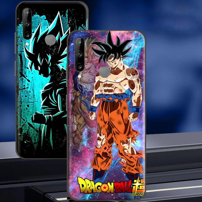 

Japan Cartoon Dragon Ball For Huawei P50 P40 P30 P20 Pro Lite 5G Phone Case Huawei P Smart 2019 2021 Carcasa Black Funda Soft